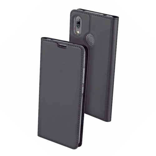 Θηκη Book DD Skin Pro Huawei Y7 2019 / Y7 2019 Prime Μαυρη
