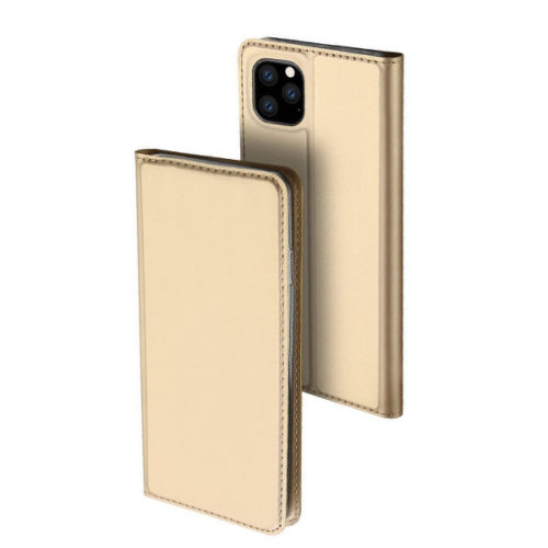 Θηκη Book DD Skin Pro Για Apple iPhone 11 Pro Max   Χρυση