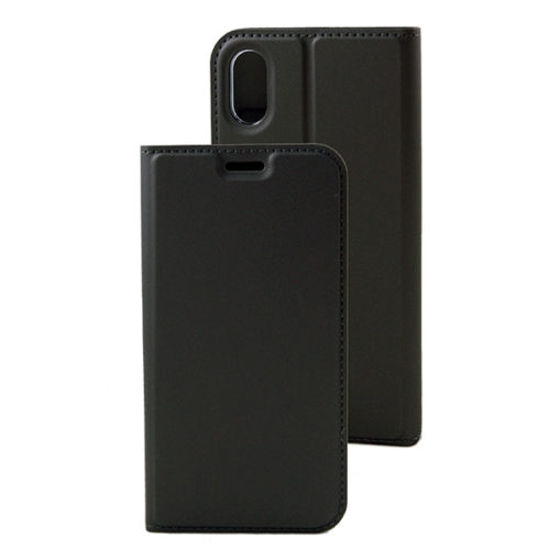 Θηκη Book DD Skin Pro Για Apple iPhone X / Xs Ανθρακί