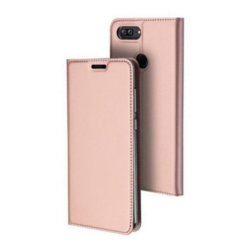 Θηκη Book DD Skin Pro Για Huawei Honor 10 Lite Ροζ Χρυσο