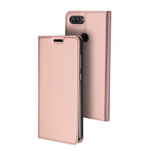 Θηκη Book DD Skin Pro Για Huawei Honor 9 Lite Ροζ Χρυσο