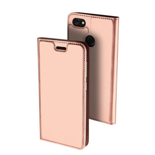 Θηκη Book DD Skin Pro Για Huawei P9 Lite Mini Ροζ Χρυσό
