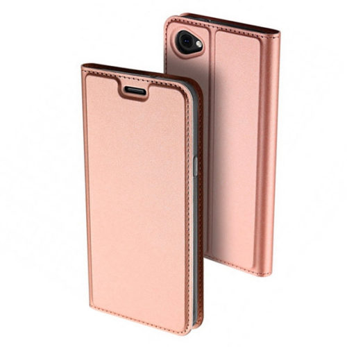 Θηκη Book DD Skin Pro Για LG Q6 Ροζ Χρυση
