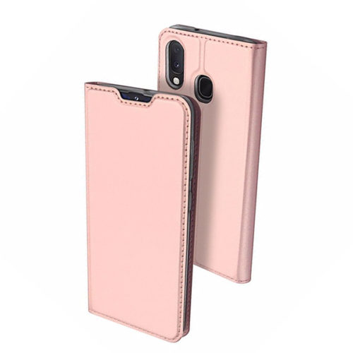 Θηκη Book DD Skin Pro Για Samsung A305/A205 Galaxy A30/A20 Ροζ Χρυση