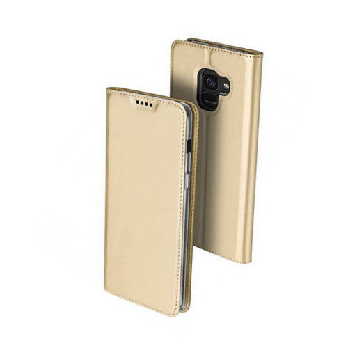 Θηκη Book DD Skin Pro Για Samsung A530 Galaxy A8 2018 Χρυσο