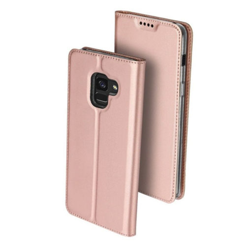 Θηκη Book DD Skin Pro Για Samsung A600 Galaxy A6 2018 Ροζ Χρυσο