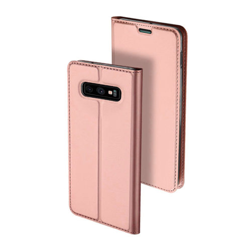 Θηκη Book DD Skin Pro Για Samsung Galaxy S10+ Ροζ Χρυσο
