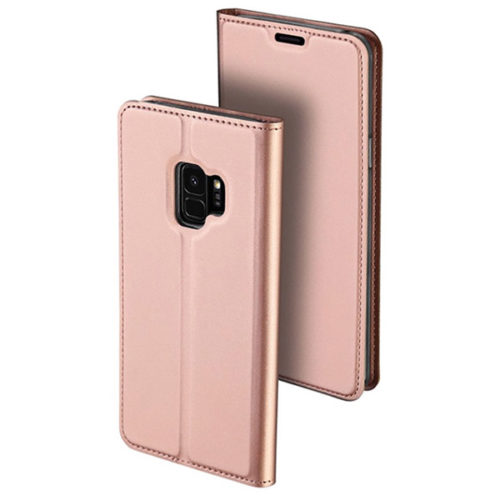 Θηκη Book DD Skin Pro Για Samsung Galaxy S9+ Ροζ Χρυσο