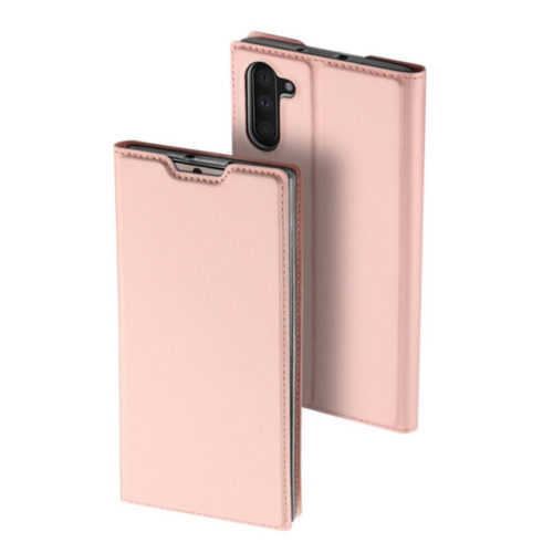 Θηκη Book DD Skin Pro Για Samsung N970 Galaxy Note 10+ Ροζ Χρυση