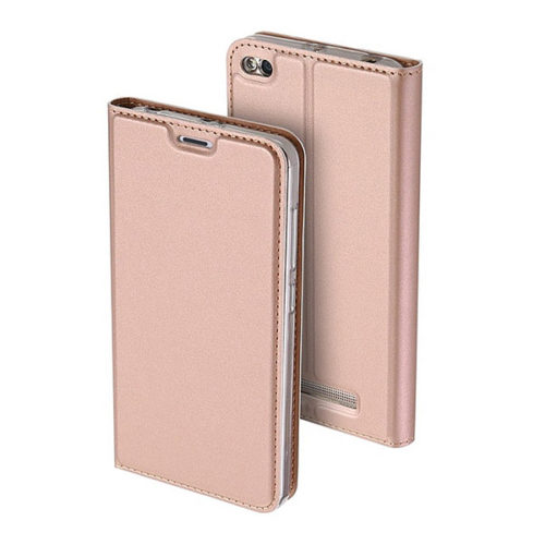 Θηκη Book DD Skin Pro Για Xiaomi Redmi 4A Ροζ Χρυσο