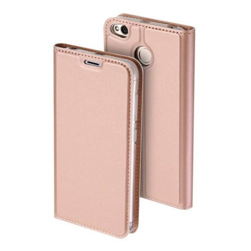 Θηκη Book DD Skin Pro Για Xiaomi Redmi 4X Ροζ Χρυσο