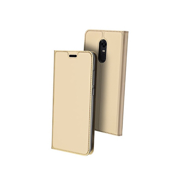 Θηκη Book DD Skin Pro Για Xiaomi Redmi 5+ Xρυσο