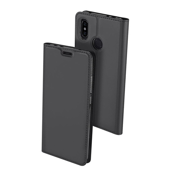 Θηκη Book DD Skin Pro Για Xiaomi Redmi Note 6 / Note 6 Pro Ανθρακι