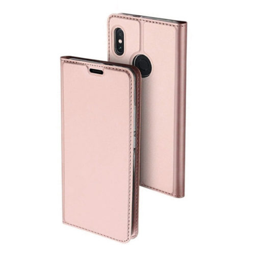 Θηκη Book DD Skin Pro Για Xiaomi Redmi Note 6/Note 6 Pro Ροζ Χρυση