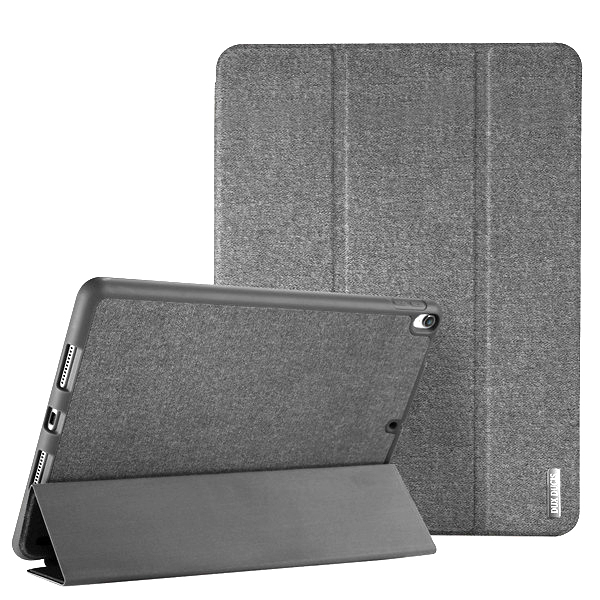 Θηκη Book Tablet DD Skin Pro Για Apple Ipad Pro 10.5 / Ipad Air 3 2019 Γκρι Υφασμα