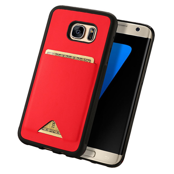 Θηκη DD Pocard Για Samsung G935 Galaxy S7 Edge Κοκκινη