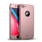 Θηκη IPAKY Classic 360° για Apple iPhone 8+ Ροζ & Προστατευτικο Τζαμι