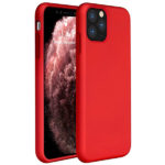 Θηκη Liquid Silicone για Apple iPhone 11 Pro Max  Κοκκινη