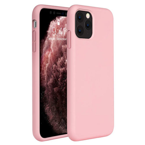 Θηκη Liquid Silicone για Apple iPhone 11 Pro Ροζ