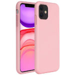 Θηκη Liquid Silicone για Apple iPhone 11  Ροζ