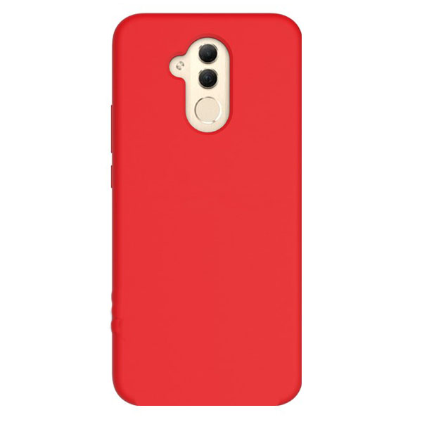Θηκη Liquid Silicone για Huawei Mate 20 lite Κοκκινη