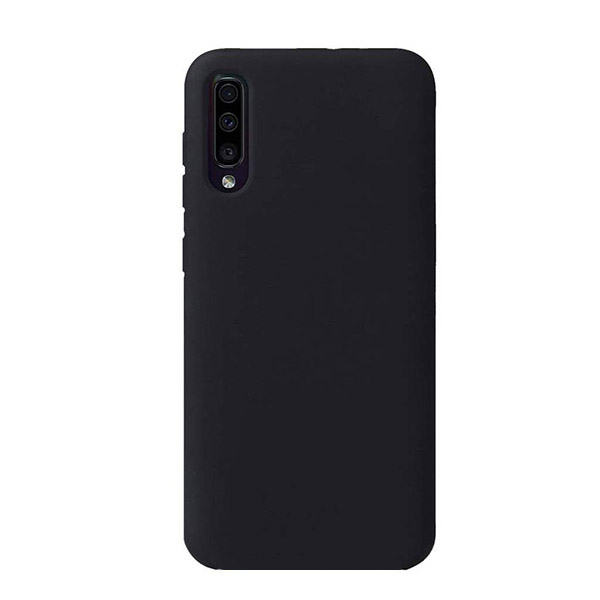 Θηκη Liquid Silicone για Samsung A505 Galaxy A50 Μαυρη