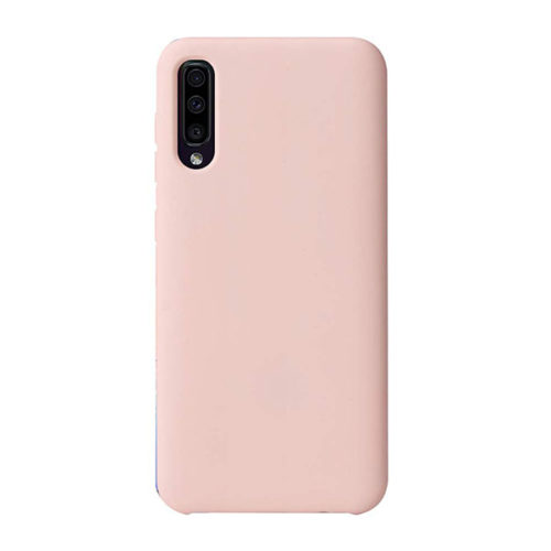Θηκη Liquid Silicone για Samsung A505 Galaxy A50 Ροζ