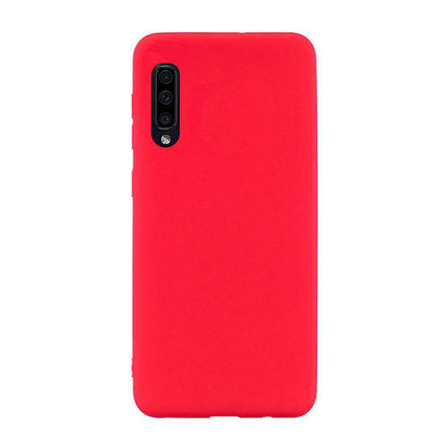 Θηκη Liquid Silicone για Samsung A705 Galaxy A70 Κοκκινη