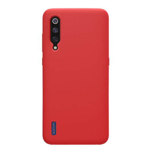 Θηκη Liquid Silicone για Xiaomi Mi 9 Lite Κοκκινη