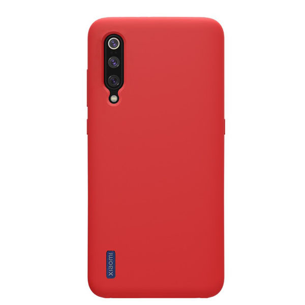 Θηκη Liquid Silicone για Xiaomi Mi 9 Lite Κοκκινη