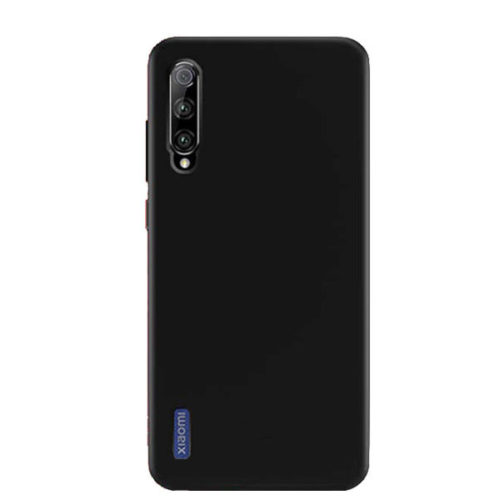 Θηκη Liquid Silicone για Xiaomi Mi A3 Μαυρη