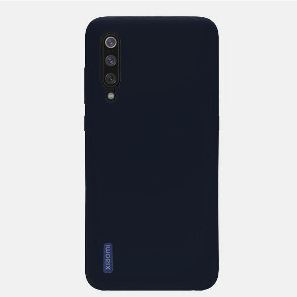Θηκη Liquid Silicone για Xiaomi Mi A3 Σκουρο Μπλε