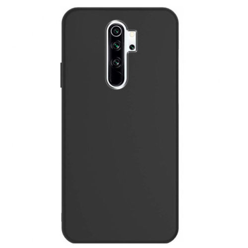 Θηκη Liquid Silicone για Xiaomi Redmi Note 8 Pro Μαυρη