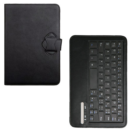 Θηκη Stand Με Πληκτρολογιο Bluetooth Για Tablet 10'' Μαυρη