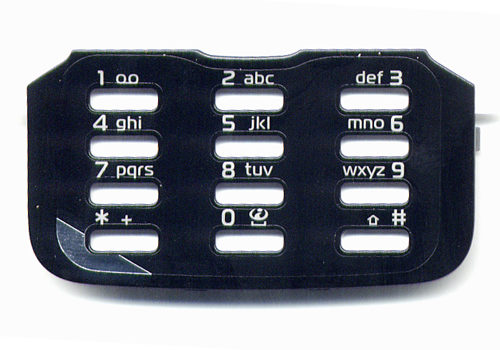 Καλυμμα Αριθμητικου Πληκτρολογιου Προσοψης Για Nokia N82 OR Μαυρο