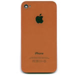 Καλυμμα Μπαταριας Για Apple iPhone 4 Πορτοκαλι OEM