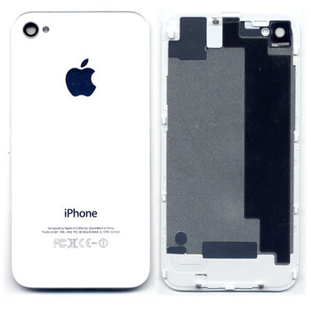 Καλυμμα Μπαταριας Για Apple iPhone 4S Ασπρο OEM