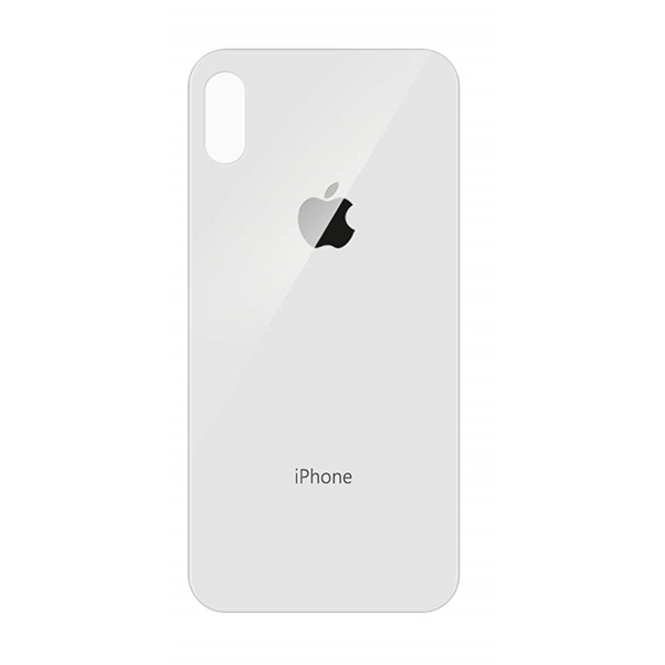 Καλυμμα Μπαταριας Για Apple iPhone X Ασπρο Τζαμι