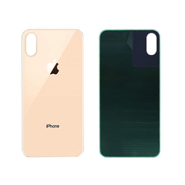 Καλυμμα Μπαταριας Για Apple iPhone XS Max Χρυσο Τζαμι
