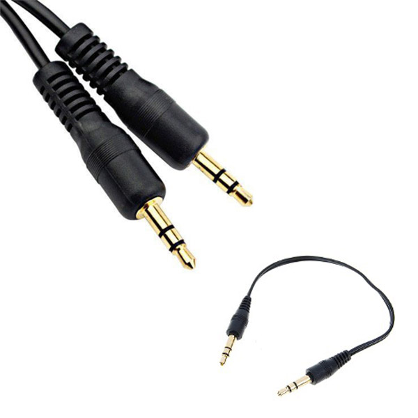 Καλωδιο Ηχου AUX απο 3.5mm σε 3.5mm 0.2m audio