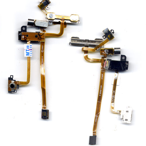 Καλωδιο Πλακε Για Apple iPhone (2G) Με Κοννεκτορα  Ακουστικων & Δονηση & Διακοπτη On-Off & Volume OR