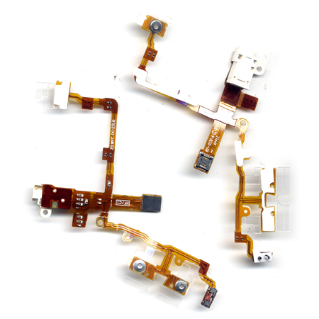 Καλωδιο Πλακε Για Apple iPhone 3GS Με Υποδοχη Ακουστικων AV Ασπρη