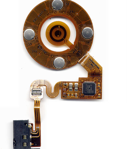 Καλωδιο Πλακε Για Apple iPod Nano Gen.2 Για Ροδακι Μουσικης Και Υποδοχη Ακουστικων OR