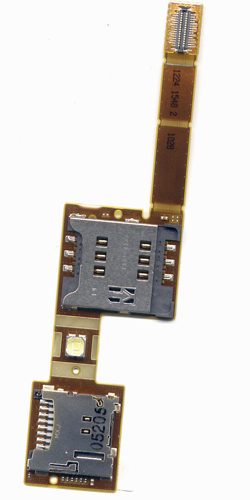 Καλωδιο Πλακε Για SonyEricsson X10 Xperia Με Υποδοχη Sim-Memory Card-Frame OR
