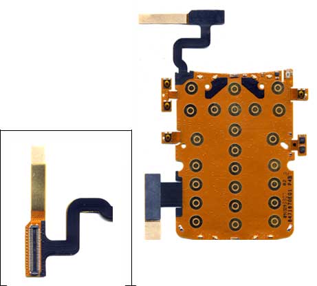 Καλωδιο Πλακε Με Επαφες Πληκτρολογιου Για Motorola V9 Χωρις Μεμβρανη OR