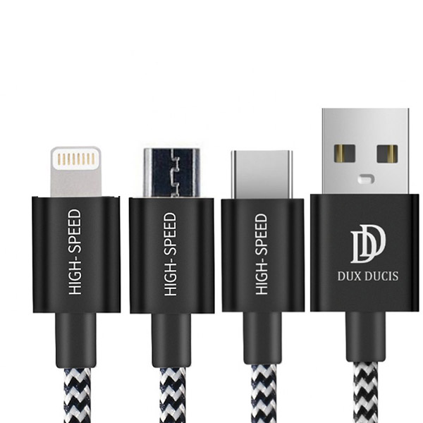 Καλωδιο Φορτισης & Data Dux Ducis K-ONE 3 σε 1 Lightning