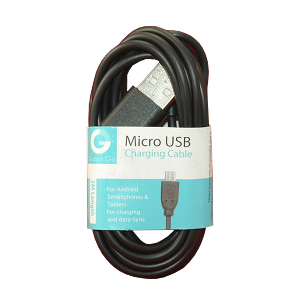 Καλωδιο Φορτισης & Data GNG MicroUSB Μαυρο 2m