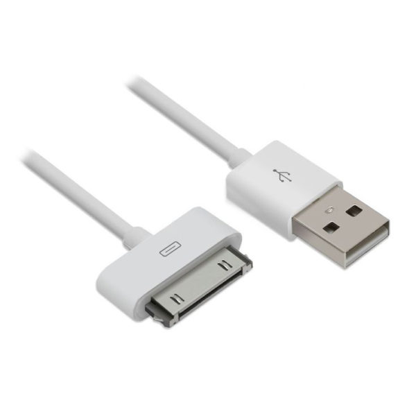 Καλωδιο Φορτισης και Data MA591 Για Apple iphone 3G/4 Bulk OR Ασπρο