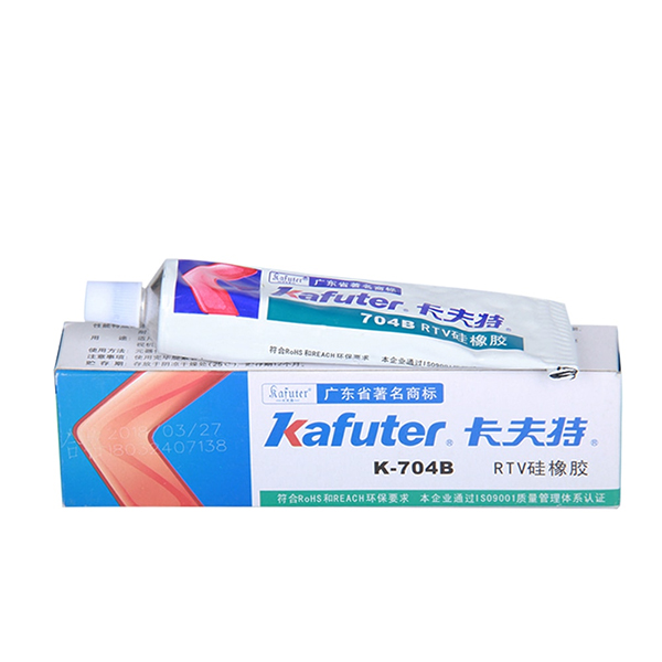 Κολλα Silicone Rubber Kafuter K-704 Μαυρη 45g