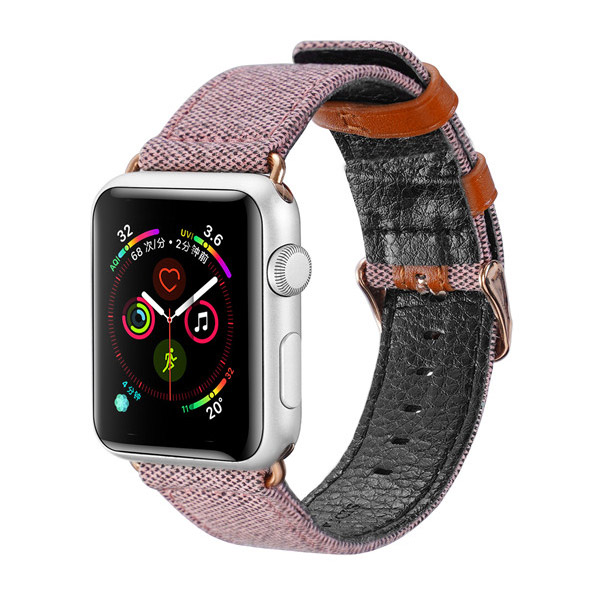 Λουρακι Dux Ducis Για Apple Watch 38mm - 40mm Ροζ